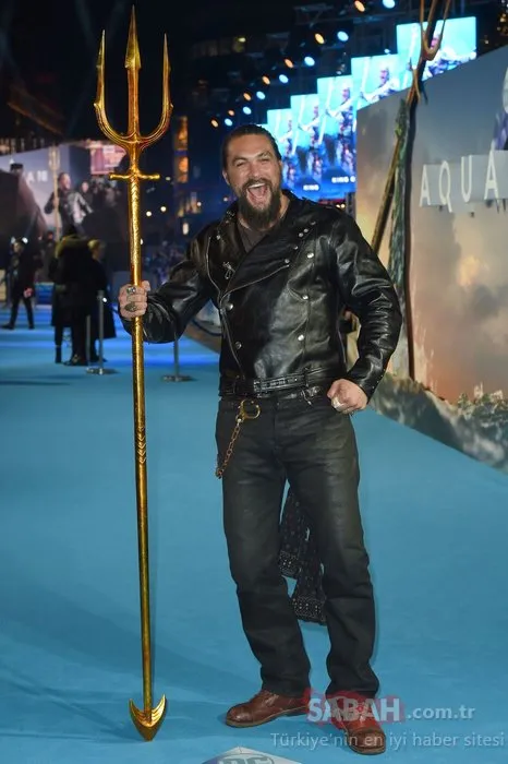 Aquaman filminin galasında bir süper kahraman!