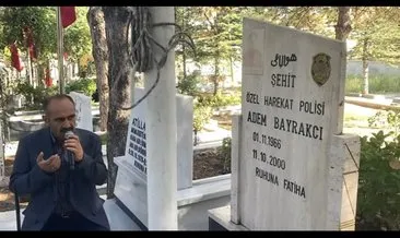 Şehit Adem Bayrakçı, şahadetinin 25. yılında dualarla anıldı #kirikkale