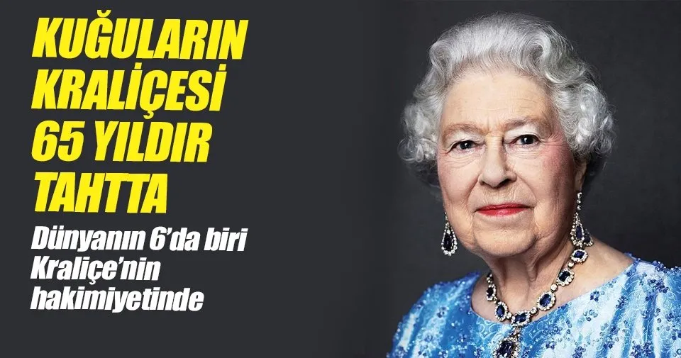 kugularin kralicesi 65 yildir tahtta son dakika haberler