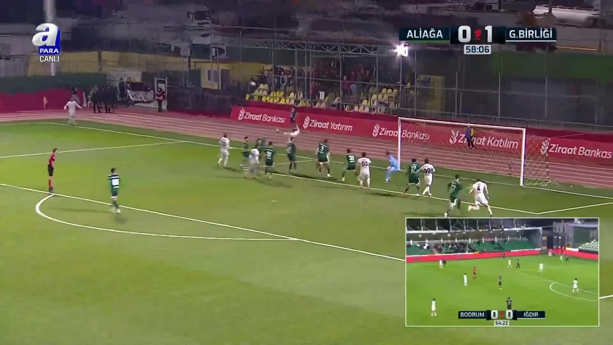 GOL |  Aliağa FK 0-2 Gençlerbirliği videosunu izle | Son Dakika Haberleri