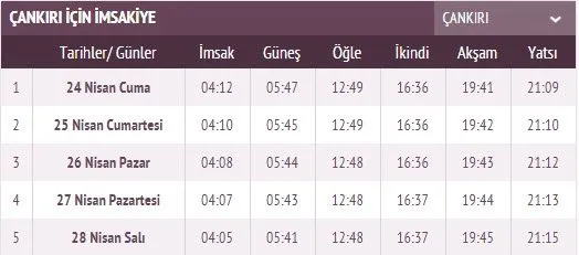 Ramazan İmsakiye yayınlandı! 2020 İstanbul sahur imsak vakti saat kaçta ve ilk oruç ne zaman? İstanbul, Ankara sahur saati ve il il iftar saatleri