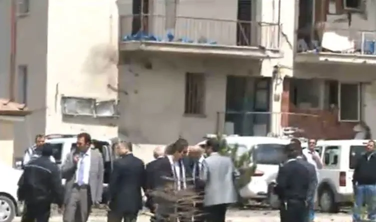 Kayseri’de Emniyet Müdürlüğü önünde canlı bomba saldırısı