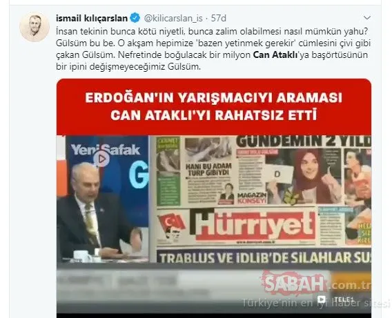 Can Ataklı'nın Ümmü Gülsüm ile ilgili çirkin yorumlarına tepki yağıyor