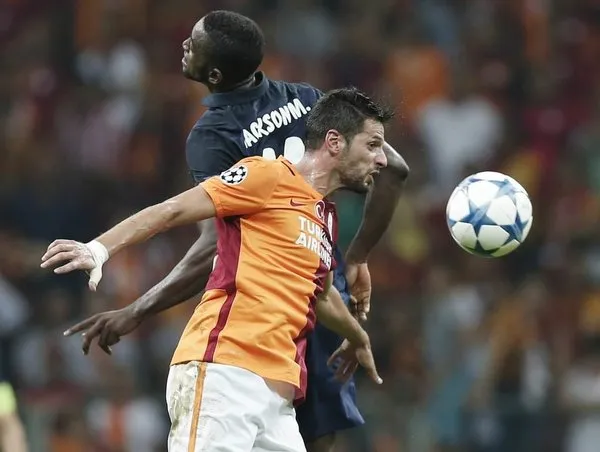 Galatasaray-Atletico Madrid maçından kareler