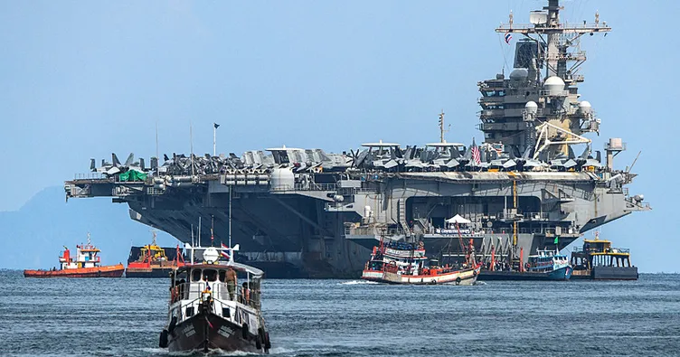 ‘USS George H.W. Bush’ Hint-Pasifik’te: ABD’nin dev uçak gemisi Tayland’a demirledi