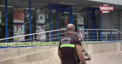 Adana’da dehşet...Marketi basıp kasiyer kadını öldürdü | Video