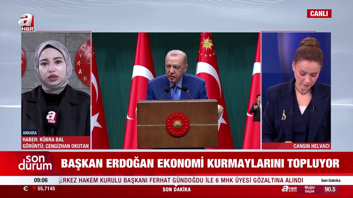 SON DAKİKA: Başkan Erdoğan ekonomi kurmaylarıyla bir araya geliyor! Gündem fon soruşturması ve alınacak tedbirler | Video