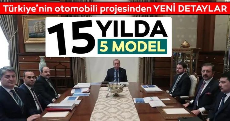 15 yılda 5 model
