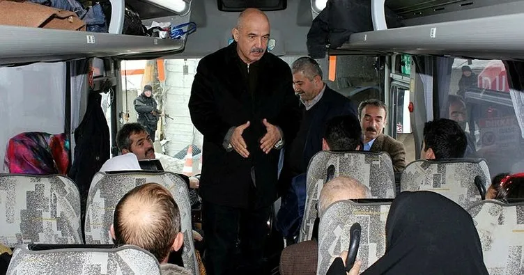 Milletvekili Ilıcalı, yolcu otobüsü ile Ovit Tüneli’nden geçti