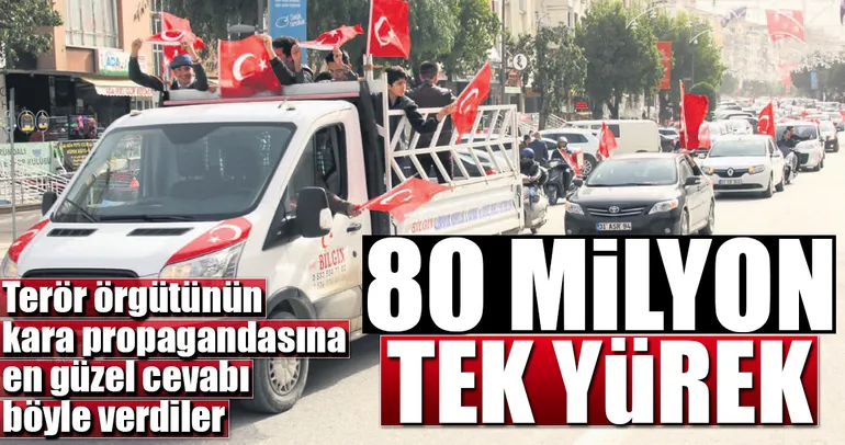 80 milyon tek yürek