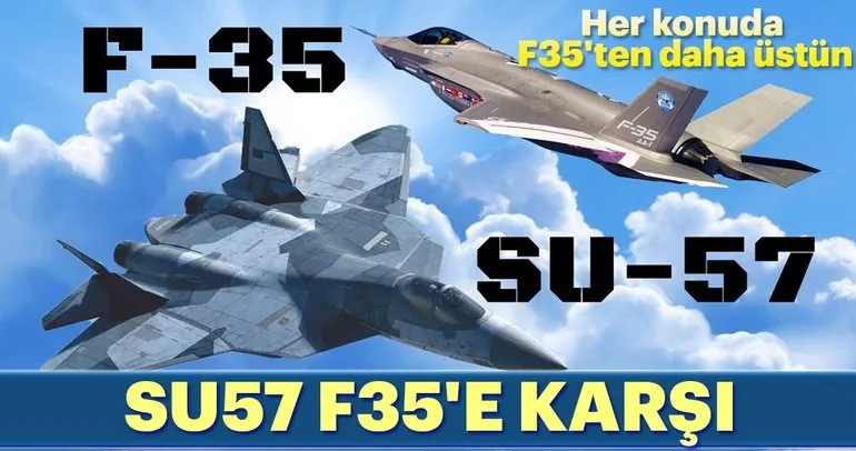 F35’e karşı SU57 kartı