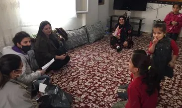 Viranşehir’de protokol eşlerinden mağdur ailelere ziyaret #sanliurfa