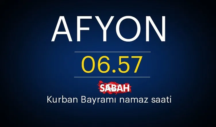 Kurban Bayram namazı saatleri! 2018 Diyanet İle İstanbul, Ankara, İzmir Kurban bayram namazı saat kaçta?