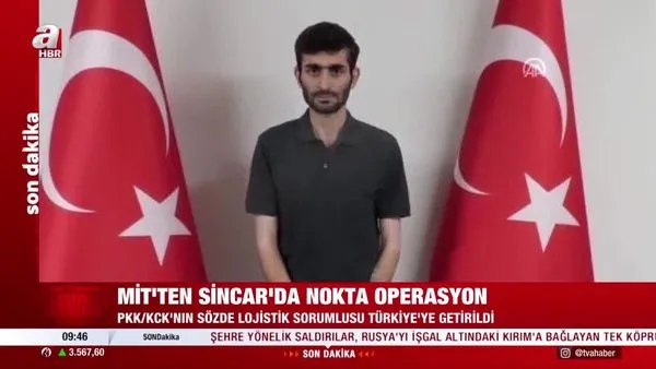 SON DAKİKA: MİT'ten nokta operasyon! Terör örgütü PKK'nın sözde lojistik sorumlusu yakalandı | Video