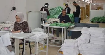 Muş'ta devlet destekli kurulan tekstil fabrikası kent ekonomisine katkı sağlıyor #mus