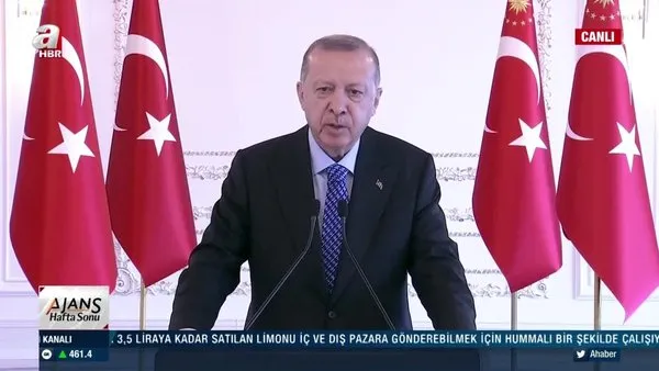 Cumhurbaşkanı Erdoğan'dan İlk Milli Helikopter Motorumuz TEİ-TS1400’ün teslim töreninde önemli açıklamalar | Video