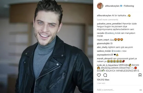 Ünlü isimlerin Instagram paylaşımları (08.01.2018)