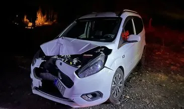 Bingöl'de kamyonet ve hafif ticari araç çarpıştı: Kazada 2 kişi yaralandı! 