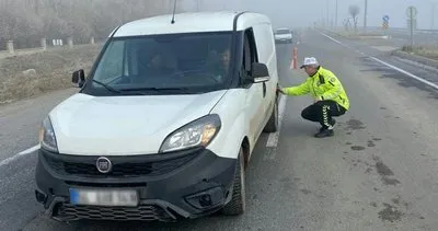 Ağrı’da kış lastiği denetimi yapıldı