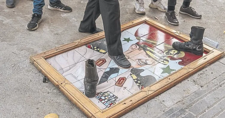 Yeni hayata Esad’ı ezerek adım attılar