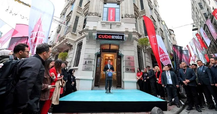 Beyoğlu’nda ilk şehir içi kuluçka merkezi “Cube Beyoğlu açıldı
