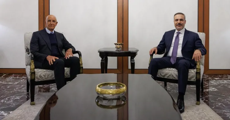 SON DAKİKA| Bakan Fidan ABD’li elçi Tom Barrack ile görüştü