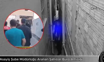 Firari suç makinası yakalandı: Saklanmak için yaptığı hareket ise şaşırttı! #izmir