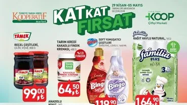 TARIM KREDİ AKTÜEL ÜRÜNLER SATIŞTA! Kağıt havlu, sıvı sabun, nar suyu... İşte, Tarım Kredi aktüel ürünler listesi!