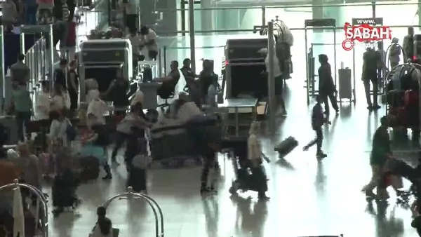 İstanbul Havalimanı’nda tüm zamanların yolcu rekoru kırıldı | Video