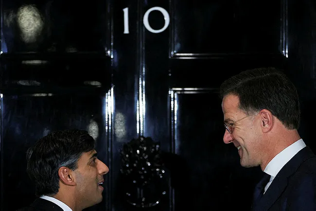 Dünya bu haberi konuşuyor: Sunak ve Rutte sosyal medyanın diline düştü