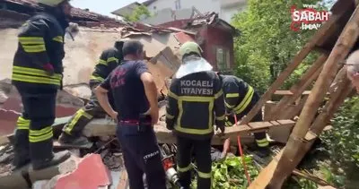 Kocaeli’de metruk ev çöktü: 2 kişi hayatını kaybetti  | Video