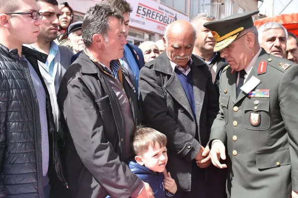 Şehit Piyade Uzman Çavuş İbrahim Imış son yolculuğuna uğurlandı