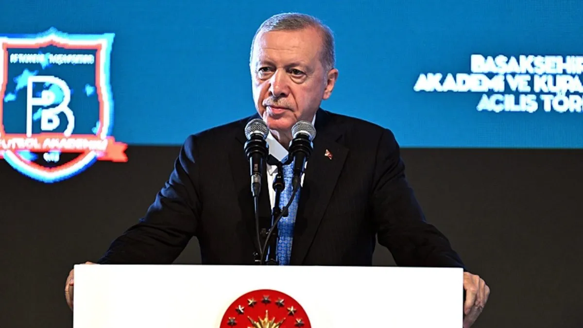 SON DAKİKA | Başkan Erdoğan: Futbola kavga ve ideoloji girmemeli