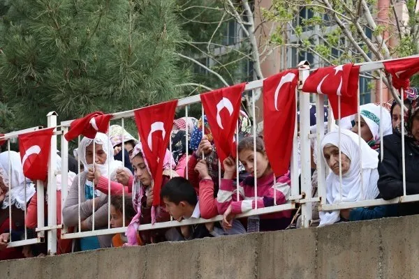 Siirt'in Eruh ilçesinde şehit edilen korucular son yolculuğuna uğurlandı
