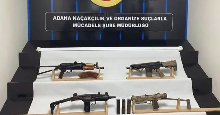 Yer Adana: Aracında 4 silah ele geçirildi: Sözleri pes dedirtti!