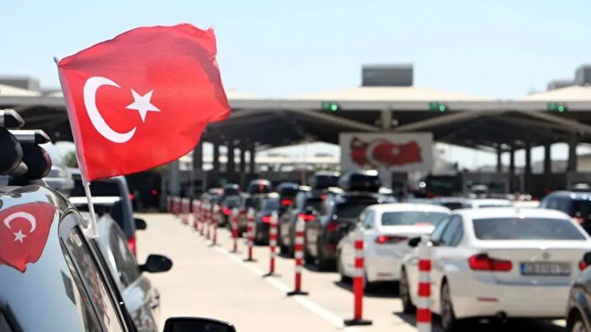 Gurbetçilerin "vatan" yolculuğunda dijital kolaylık! Sınır kapılarındaki yoğunluk canlı izlenebilecek