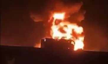 Suudi Arabistan’da korkunç kaza: Hintli umrecileri taşıyan otobüs tankerle çarpıştı! 45 ölü