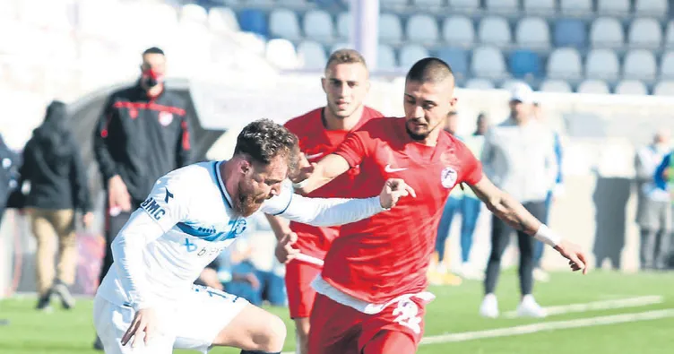 Demirspor eli boş dönüyor