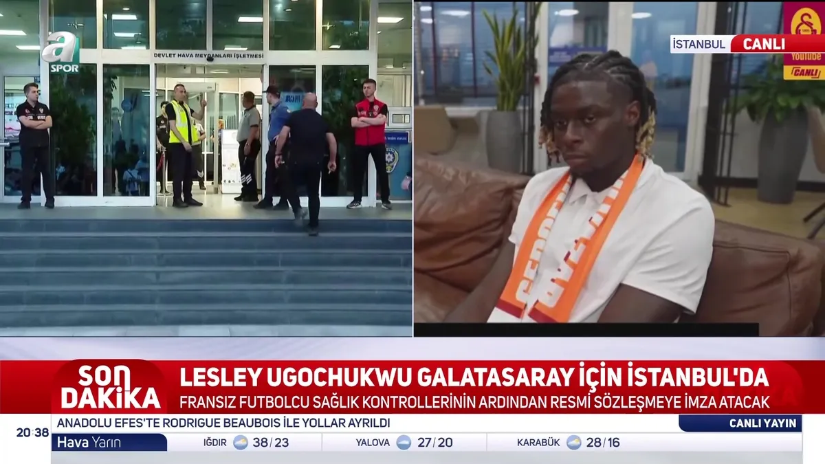 Lesley Ugochukwu’nun İstanbul’daki ilk görüntüleri! videosunu izle