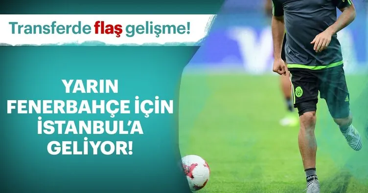Son dakika transfer gelişmesi: Marco Fabian, Fenerbahçe için İstanbul’a geliyor