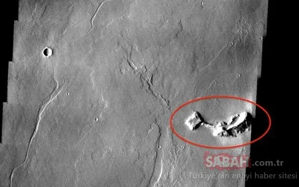 NASA farkında olmadan yayınladı! Uzaylılar tarafından yapılmış bina ve...
