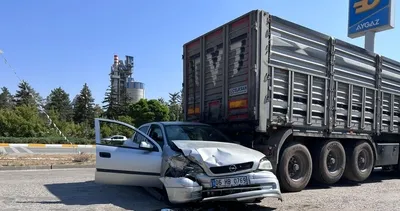 Polisten kaçarken kaza yaptı: 2 yaralı