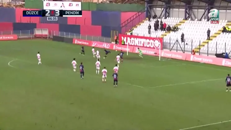 GOL | Düzcespor 3-3 A.G. Pendikspor