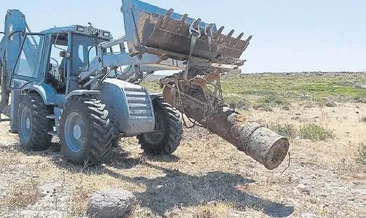 Balıkçı ağına mayın takıldı