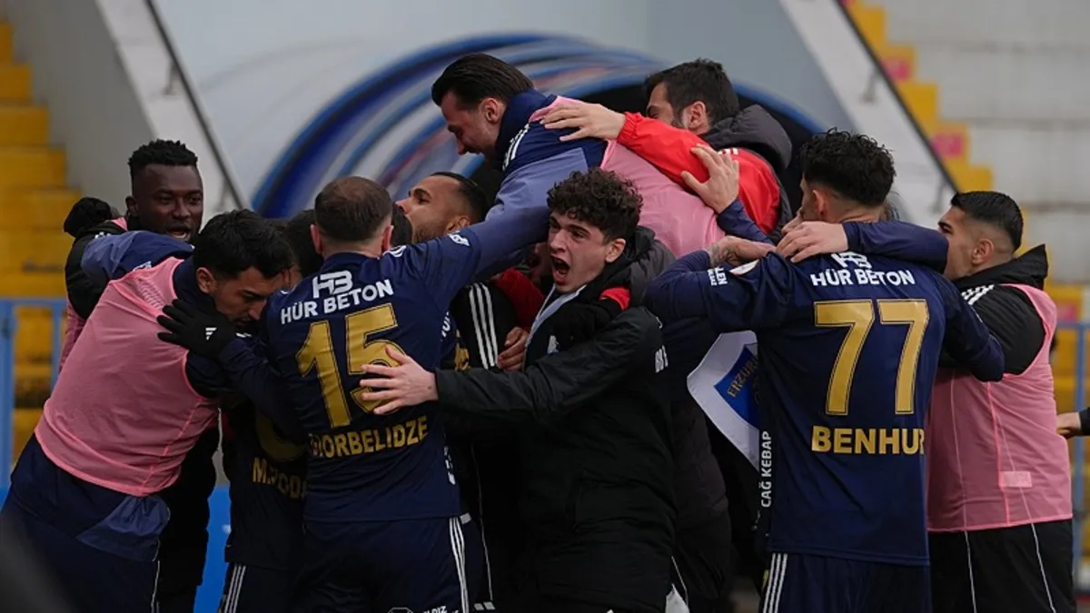 Erzurumspor gümbür gümbür