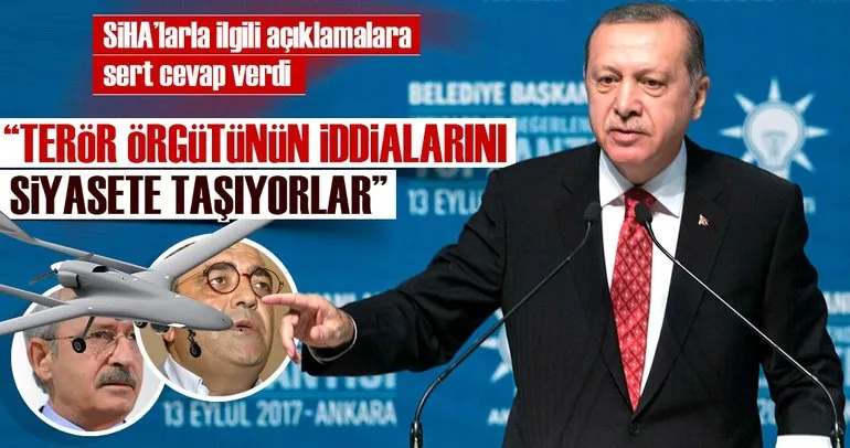 Cumhurbaşkanı Erdoğan’dan SİHA açıklaması