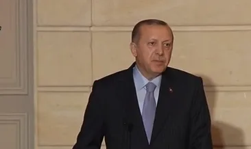 Cumhurbaşkanı Erdoğan’dan Fransız Gazeteciye tokat gibi sözler