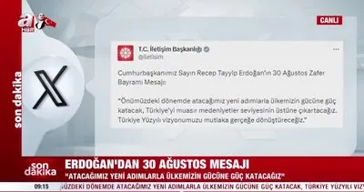 Başkan Erdoğan’dan 30 Ağustos mesajı: Türkiye Yüzyılı vizyonumuzu gerçeğe dönüştüreceğiz | Video