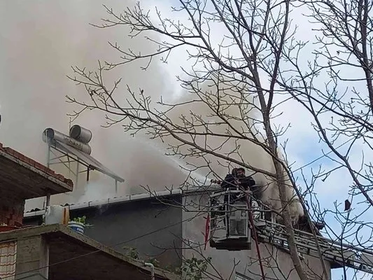 Sinop’ta ev yangını