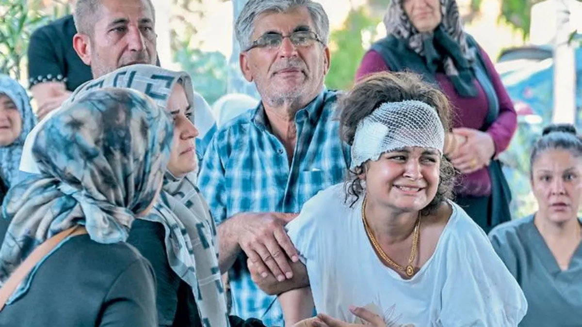 Tusem’den anneye acı veda